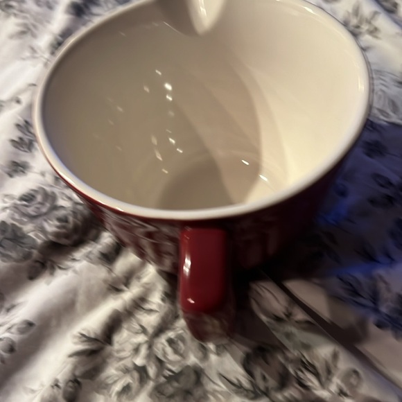 Stonewall Kitchen maroon bowl pitcher - Picture 9 of 9